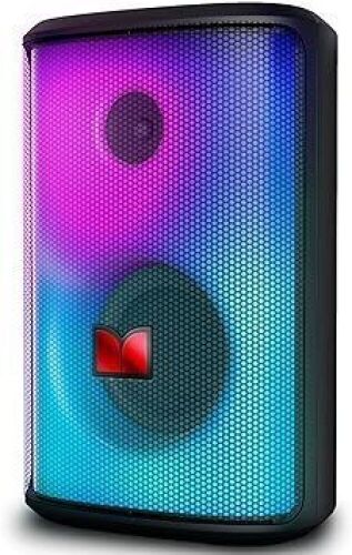 80W Monster Sparkle Bluetooth Speaker with Colorful Lights, 24H Playtime, Waterproof - No Power Cord - Lot 127