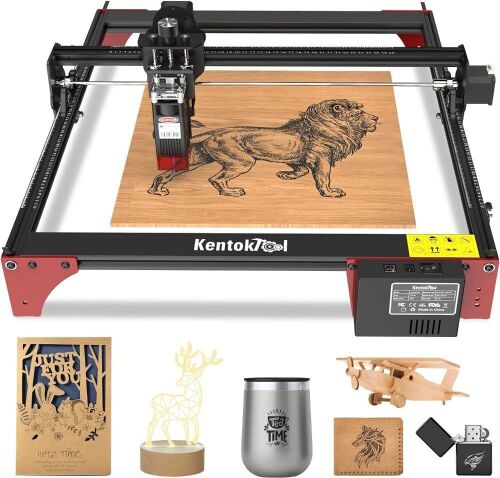 KENTOKTOOL LE400PRO 50W High Accuracy Laser Engraving Machine for Beginners - Lot 302
