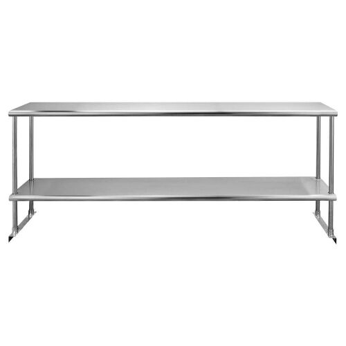 Profeeshaw Stainless Steel Overshelf For Prep & Work Table 12” X 72” - Lot 477