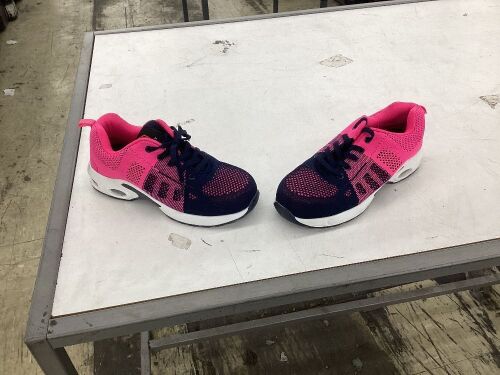 Pink/Black Sneakers, Size 8.5  - Lot 620