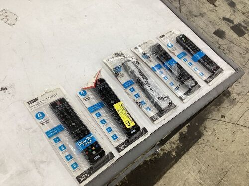 Lot of (5) Terk Universal Remote  - Lot 713