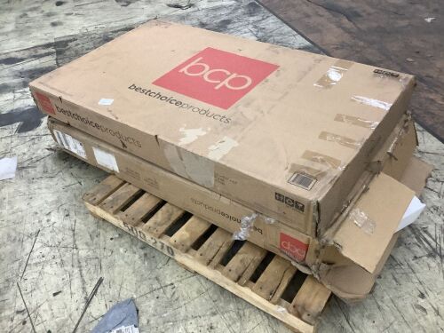 Lot of (2) Modern Dining Tables - 1 New, 1 Unknown  - Lot 554