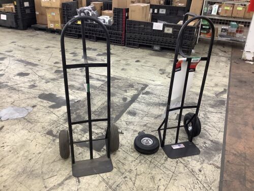Lot of (2) Milwaukee Hand Truck - 1 Used, 1 For Parts  - Lot 260