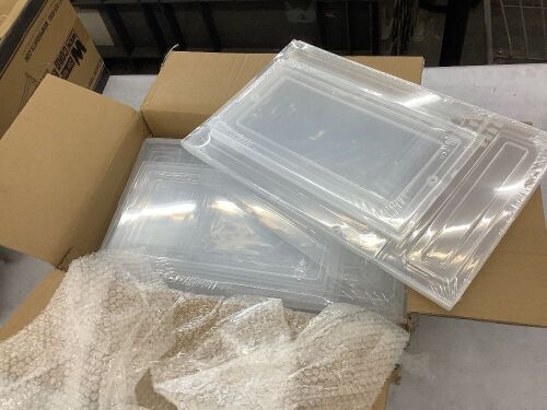 Plastic Shoe Boxes, 6 Pack  - Lot 270