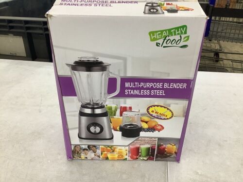 Multi-Purpose Blender Stainless Steel  - Lot 300