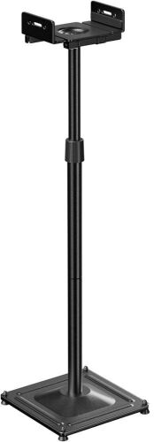 PERLESMITH Universal Speaker Stand Height Adjustable Extend 33.3” to 45.1” Holds Satellite Speakers & Bookshelf Speakers up to 11lbs - Lot 393