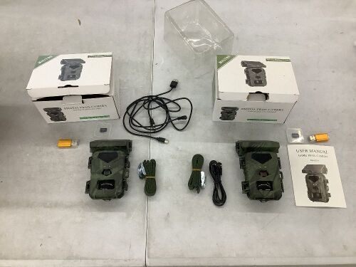 Lot of (2) Mini700 Game Trail Camera  - Lot 311