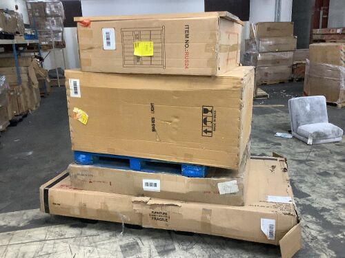 Pallet of Incomplete Furniture  - Lot 231