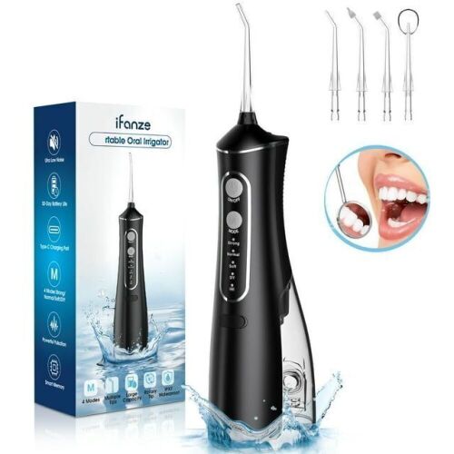 iFanze Cordless Dental Oral Irrigator 4 Modes with 300ml Water Tank - Lot 161