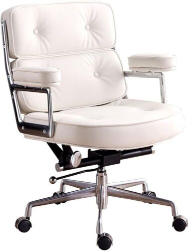 Ergonomic Leather Office Chair - Needs Cleaned - Lot 51