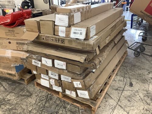 Pallet of Glass Shower Doors & Hardware  - Lot 46