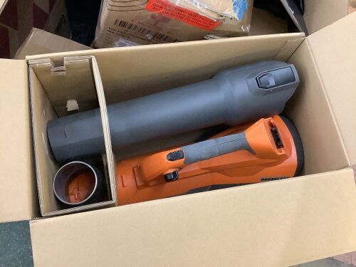 RIGID 18V Brushless Leaf Blower, Tool Only  - Lot 36