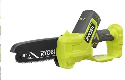 ONE+ 18V 6 in. Cordless Battery Compact Pruning Mini Chainsaw (Tool Only) - Lot 41
