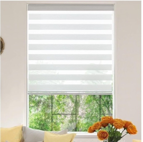 Zebra Roller Window Blinds,71" wide - Lot 259