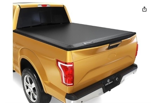 YITAMOTOR Soft Quad Fold Truck Bed Tonneau Cover-6.5' - Lot 285