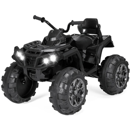 12V Kids Ride-On 4-Wheeler Quad ATV Car w/ 3.7mph Max, Bluetooth, Headlights - Lot 4338