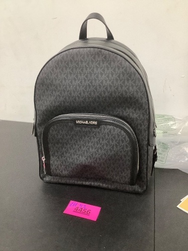 Michael Kors Large Travel School Backpack Shoulder Satchel Bag Handbag Black MK - Lot 4456