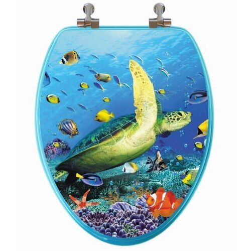 Sea Turtle Toilet Seat  - Lot 414