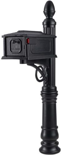 Stratford Plastic Mailbox and Post Kit   - Lot 425