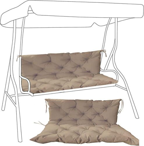 Dttra Swing Cushion with Backrest 60" x 40"  - Lot 427