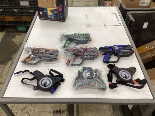 Armogear Laser Battle Infrared Laser Tag Gaming Set - Missing Orange Vest - Lot 718