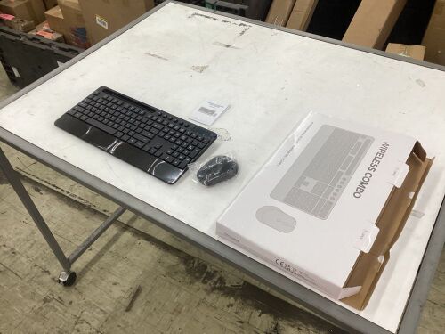 VicTsing Wireless Keyboard & Mouse Combo  - Lot 728