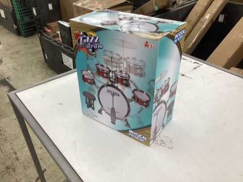 Kids Jazz Drum Play Set  - Lot 756