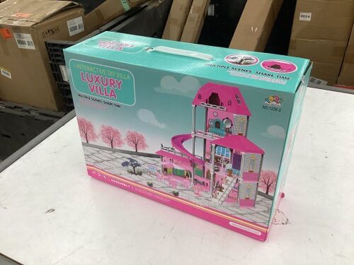 I-Interactive Diy Villa Luxury Villa Play Set  - Lot 758