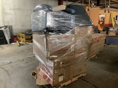 Salvage Pallet. Furniture Parts & Pieces. Items May Be Incomplete and Damaged.  - Lot 323