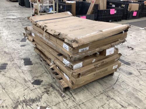 Pallet of Glass Shower Doors, Unknown if Complete  - Lot 261