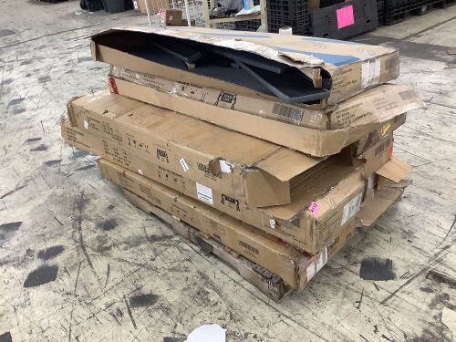 Pallet of TV Stands & Bed Frames - Open Box, Uninspected - Lot 271