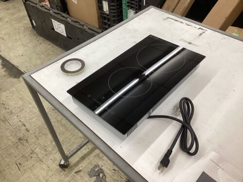 iMounTEK Digital Ceramic Dual Burner Electric Cooktop - Dented - Lot 556