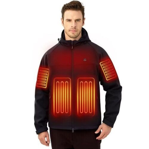 ULUSERN Heated Jacket with 12V Battery Pack, XL  - Lot 638