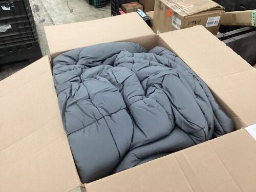 MERITLIFE King Extra Thick Mattress Topper, 400TC Cotton Pillow Top Protector with 8-21" Deep Pocket - Lot 527