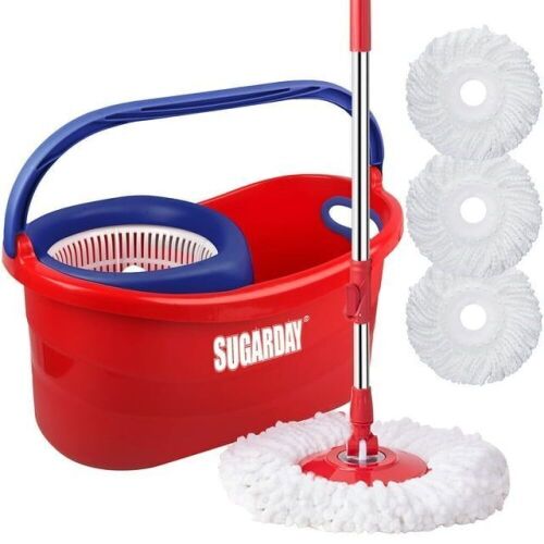 SUGARDAY Spin Mop and Bucket System - Lot 557