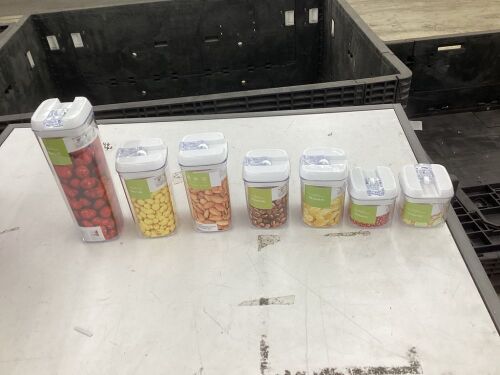 Air-Tight Food Storage Containers, 7pc  - Lot 754