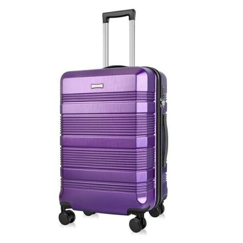JZRTravel 28 Inch Checked Luggage Hardshell Expandable Suitcase - Lot 668