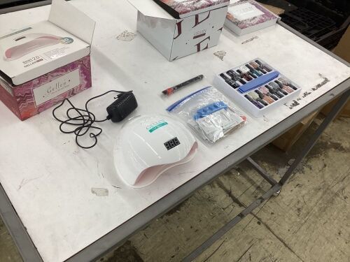 Gellen Gel Nail Starter Kit  - Lot 595