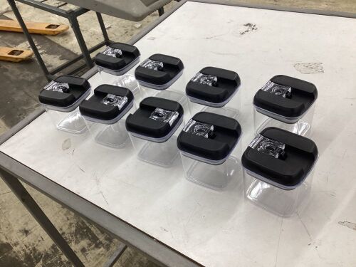 Air-Tight Food Storage Containers, 9pc - Lot 737