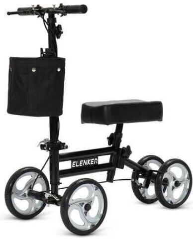 ELENKER Adjustable Steerable Knee Scooter - Lot 365