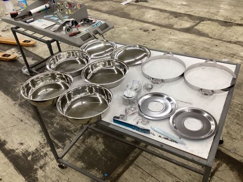 5Qt Round Stainless Steel Chafing Dish Set - Lot 624