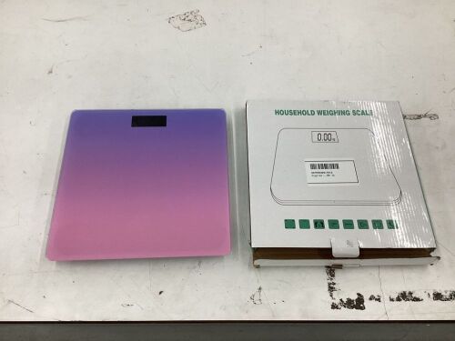 Digital Weight Scale - No Charging Cable  - Lot 755