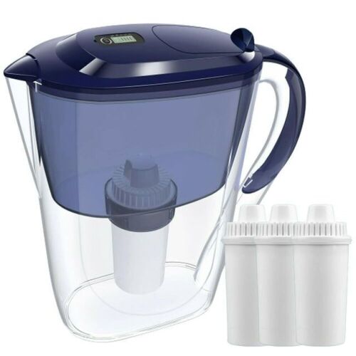 SimPure 10 Cup Water Filtration Pitcher with Filters  - Lot 653
