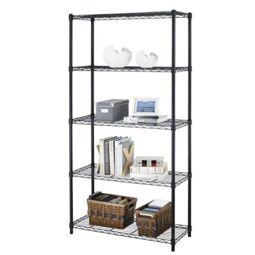 Ktaxon 5-Tier Wire Shelving Rack  - Lot 512