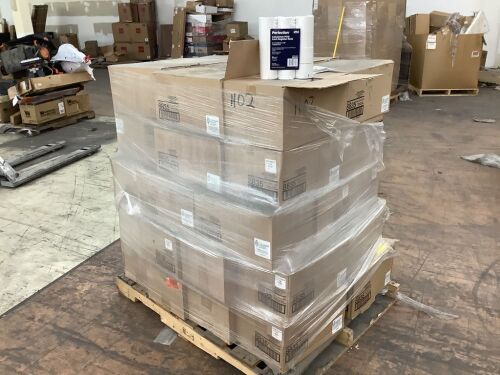 Pallet of (40) Cases of Calculator/POS/Cash Register Rolls 2-1/4" x 150', 12 Rolls/Pack, 8 Packs/Case - Lot 282