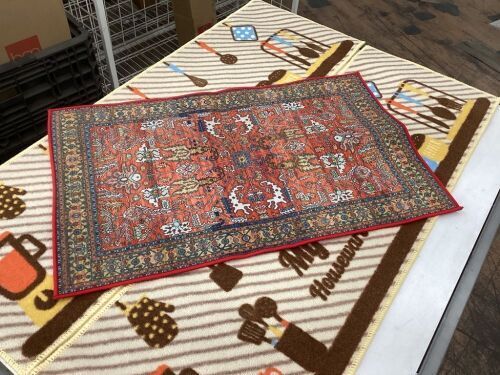 Lot of (2) My Kitchen Rugs, 48" x 15.5" & (1) Oriental Rug, 32" x 20"  - Lot 266