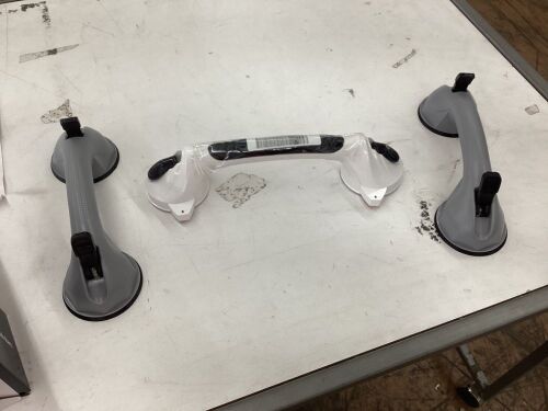 Lot of (3) Suction Cup Shower Grab Bars - Lot 275