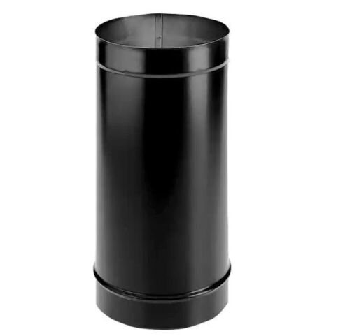 Lot of (2) DuraVent DuraBlack 6 in. x 24 in. Single-Wall Chimney Stove Pipe  - Lot 247