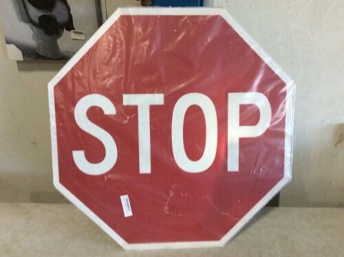 STOP Sign 30" x 30" 3M Prismatic - Lot 797