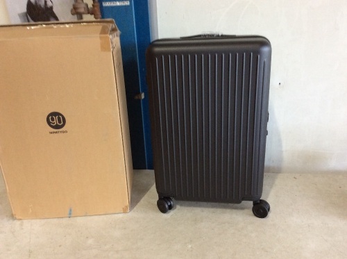 NINETYGO 24" Black Hardside Carry On Luggage with Spinner Wheels - Lot 949